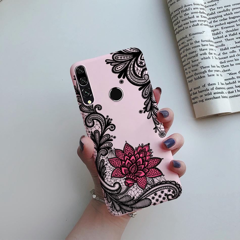 For Huawei Honor 9X STK-LX1 Case Soft Matte Silicon Cute Cat Cactus Cover For Honor 9X Honor9X 9 X Premium Pro Phone Case Bumper