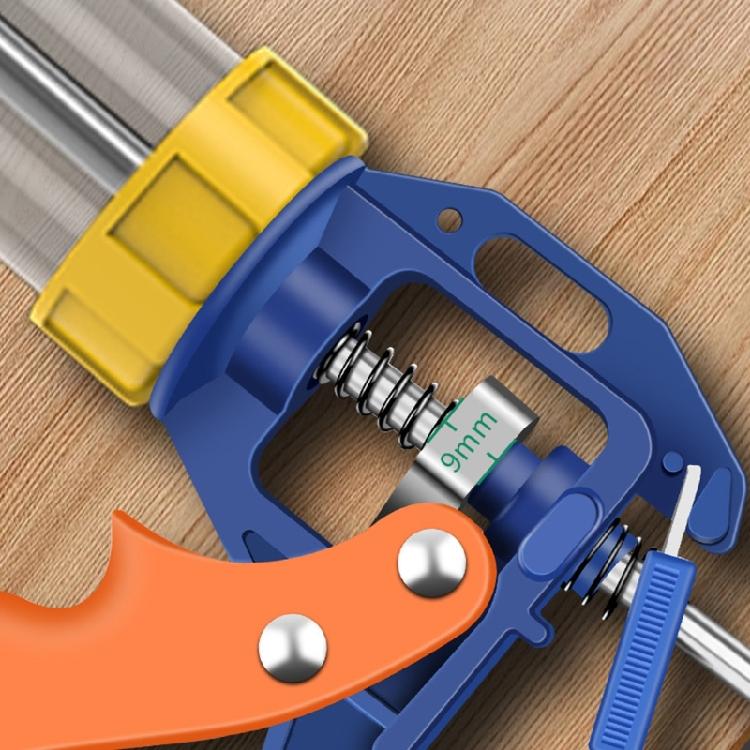 Drip Frees Caulk Guns with Ergonomic Steel Handle,Manual Glass Glues Applicator Universal Pressing Glues Guns