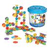 Learning Resources Toy Rotating Blocks, Colorful Gear Blocks, Super Set Gears, 150 Pieces, LER9164, Authentic