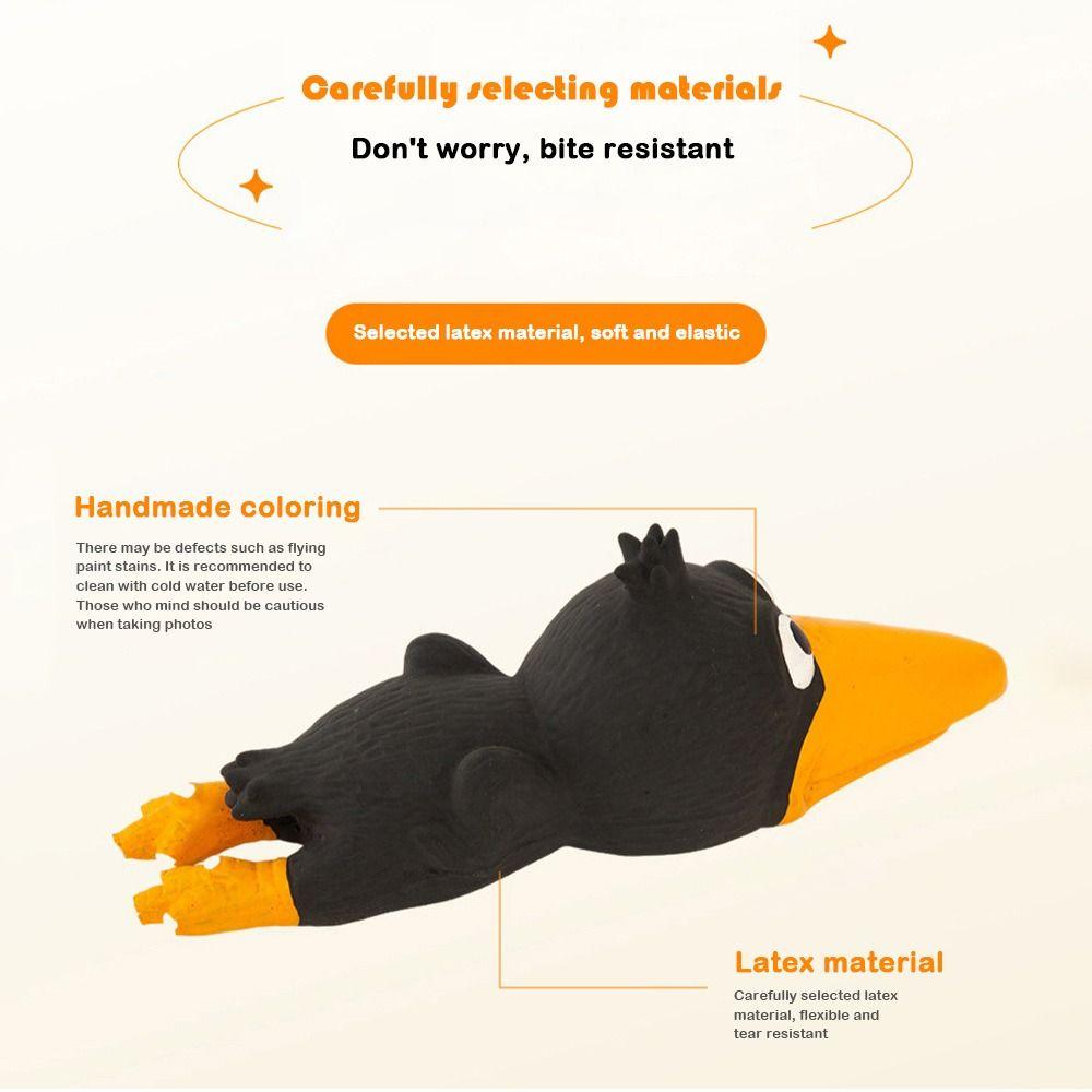 Teeth Grinding Screaming Chicken Toys Bite Resistant Squeaky Squeeze Chicken for Dogs