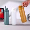 Japanese Portable Cover Straw Cup 101 Stainless Steel Vacuum Thermos Cup Outdoor Mountaineering Accompanying Sports Kettle