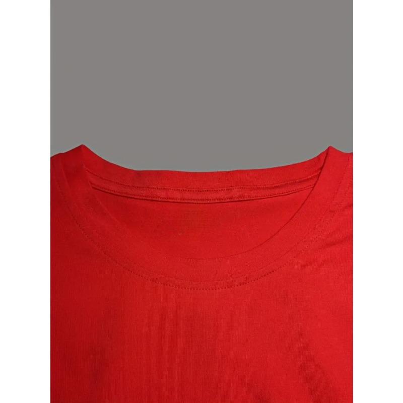 European sizes Cute Short-Sleeved T-Shirt for Girls Featuring a Round Neck And a Fun Sports Theme with a Cartoon Hamster Lifting Weights