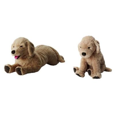 IKEA Plüschtier Golden Retriever Hund Set mit 2 (Groß und Klein) cs001 GOSIG GOLDEN