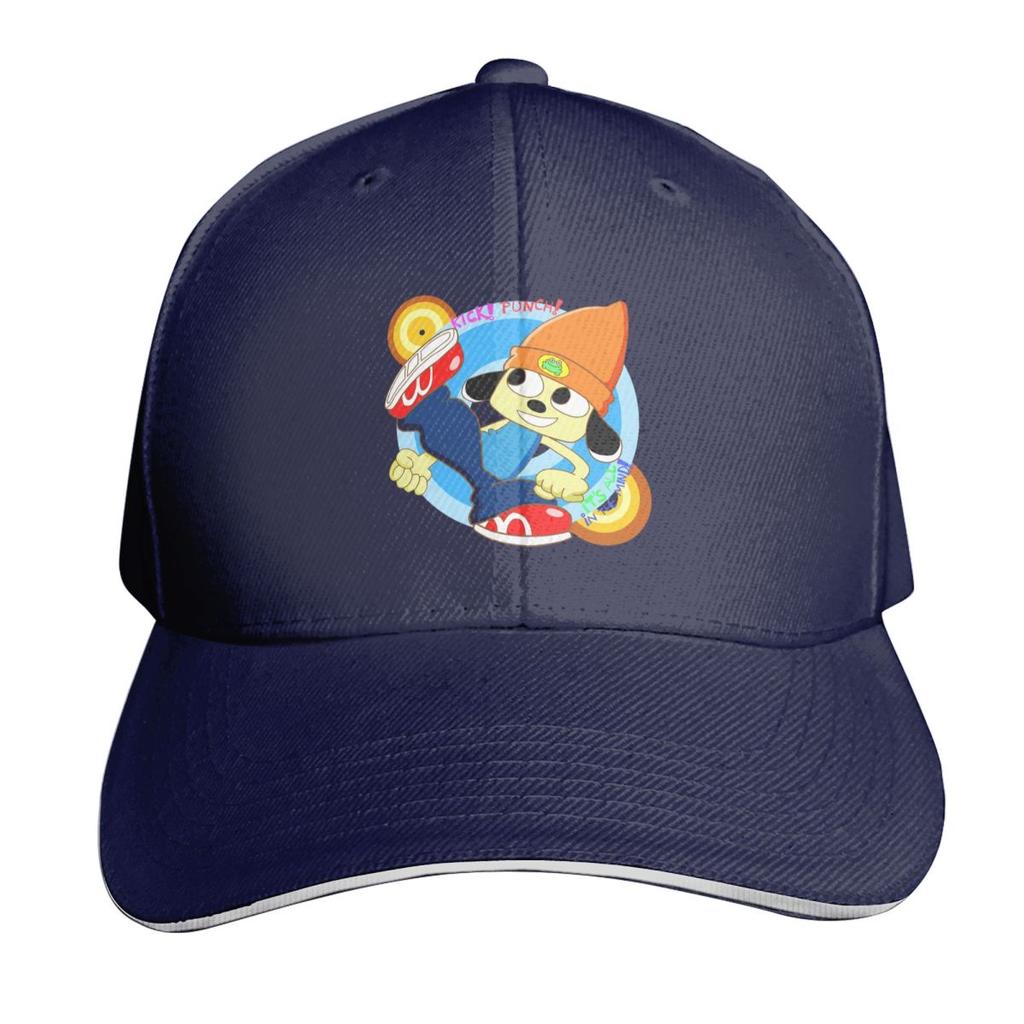 Parappa The Rapper Patchc Cartoon Game Cap Fashion Casual Baseball Caps Adjustable Hat Hip Hop Summer Unisex Baseball Hats