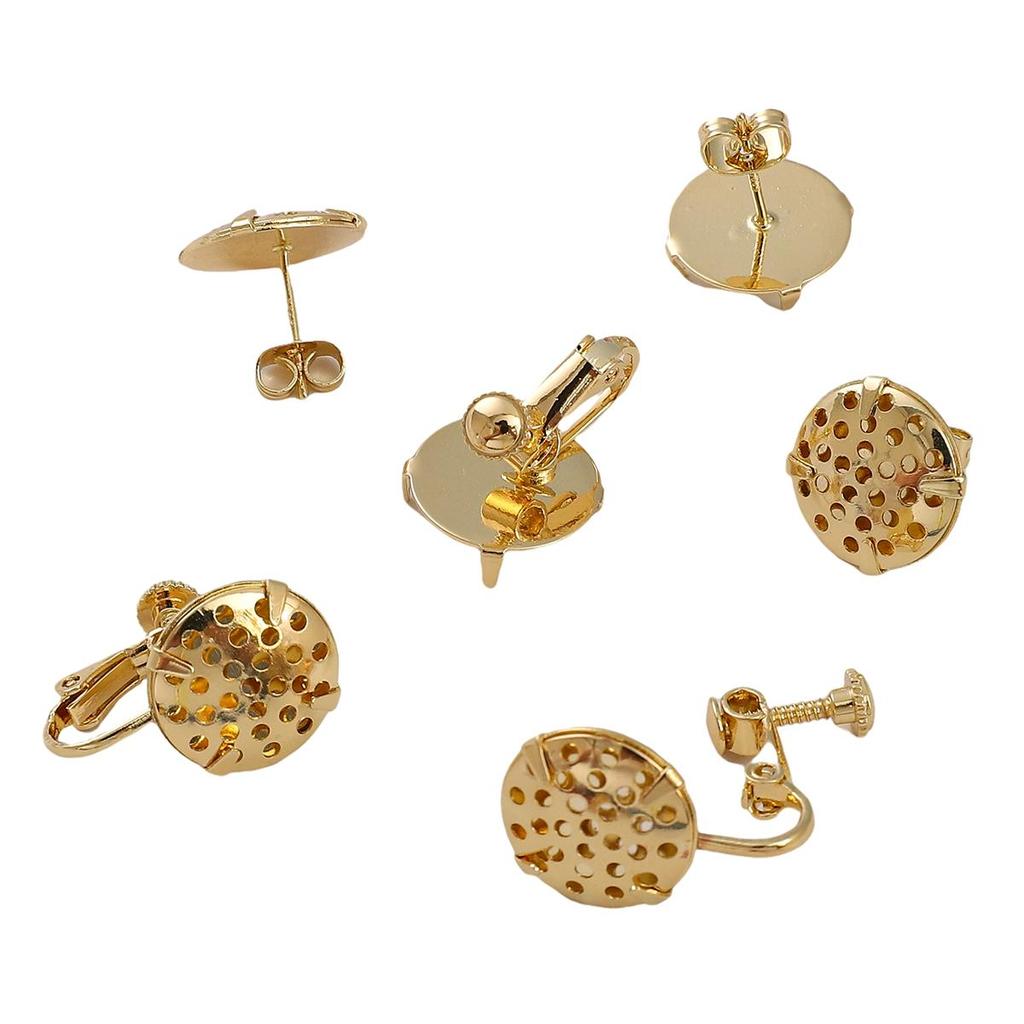 Hollow Copper Plate Filigree Welding Imitation Needle Decoration for DIY Jewelry