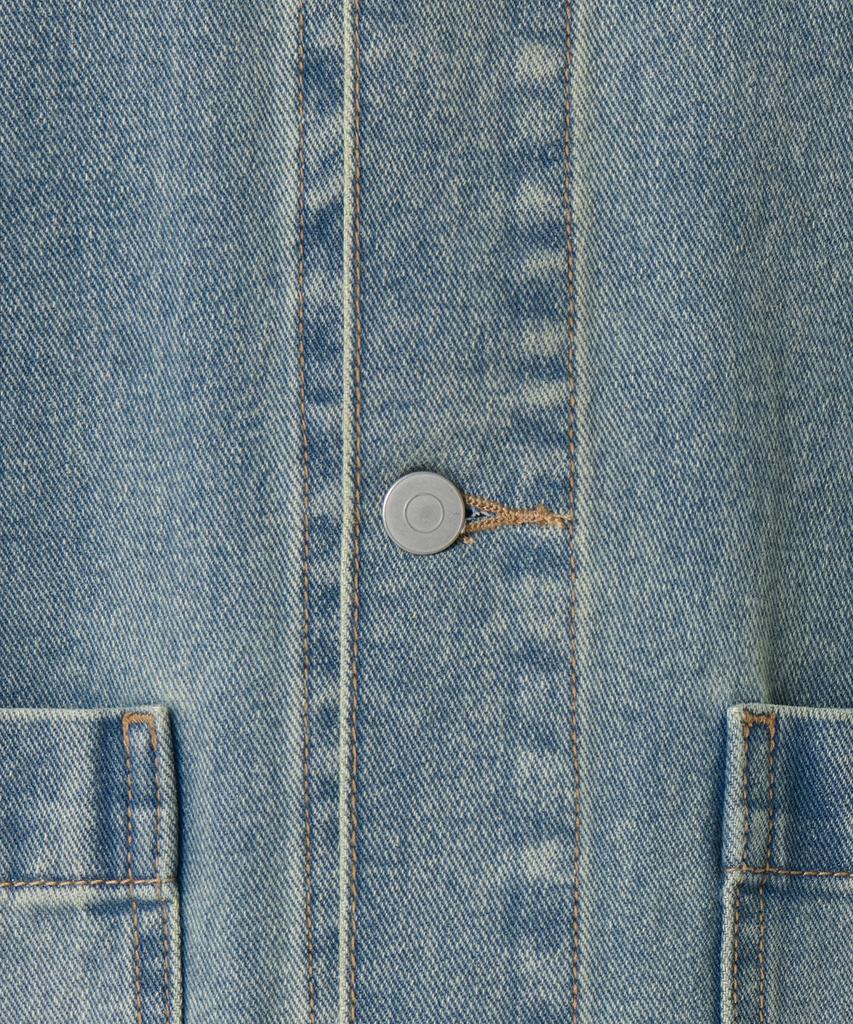 Musinsa Standard Out Pocket Denim Jacket [Light Indigo]