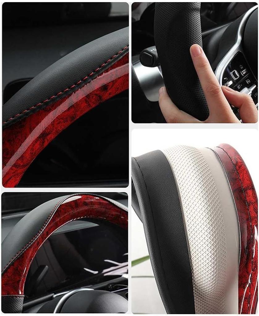 Steering Wheel Cover, Compatible with Nissan Nissan, Serena, X-Trail Steering Wheel Cover, Mini Vehicles,