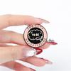 Playful Rainbow Chili Pin Sturdy Metal Badge Adornment Stylish Lapel Pin Accessory Suitable for Everyday Outfits