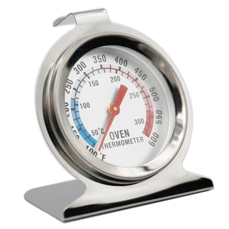 

50-300 Degree Oven Thermometer Stainless Steel Oven Cooker Temperature Meter Sit-down Temp Gauge For Home Kitchen Food Kitchen