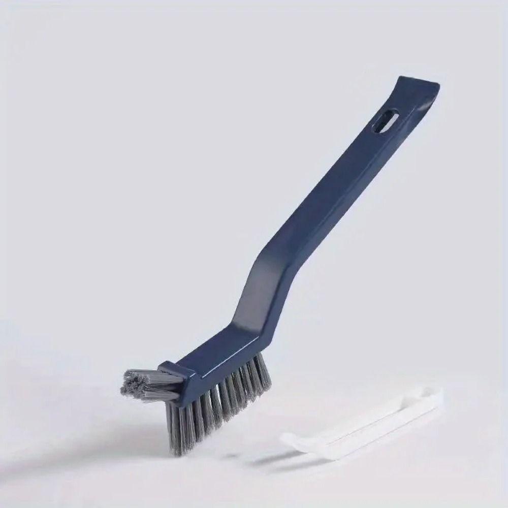 3 in1 Long Handled Gap Brush Hard Bristled Corner Brush Effective Cleaning Brush Window Grooves