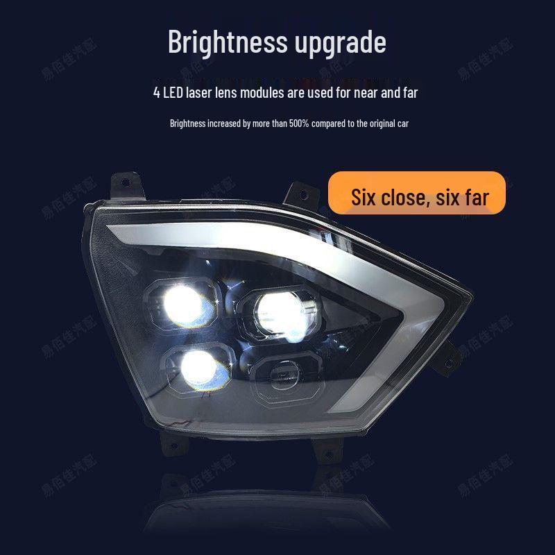 Sinotruk Howo N7G/N6G/N5G Headlight Assembly with Electric Adjustment, High Brightness, Suitable for New N Series
