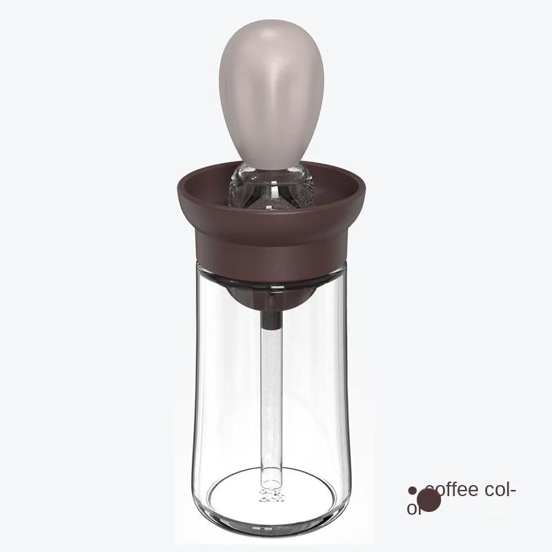 

Кухонная бутылка для масла силиконовая кисточка емкость для масла с кисточкой подходит для кухни готовки блинов выпечки барбекю принадлежностей кофейный