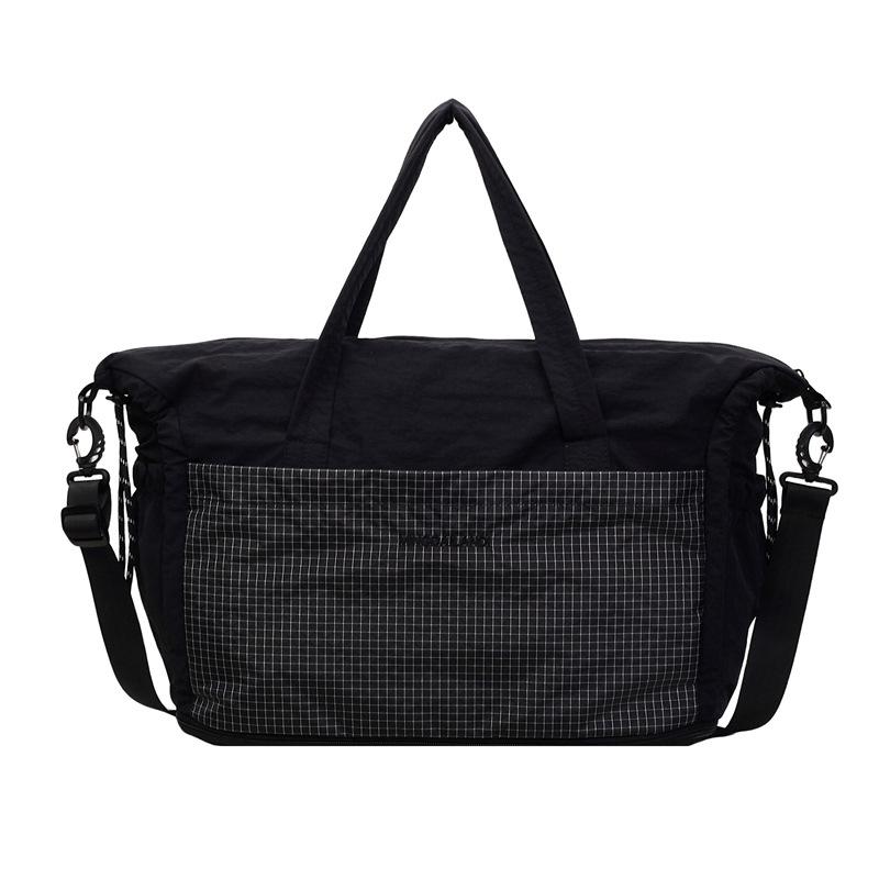 Large Capacity Short Distance Travel Bag Women's Lightweight Sports Fitness Bag Storage Luggage Bag