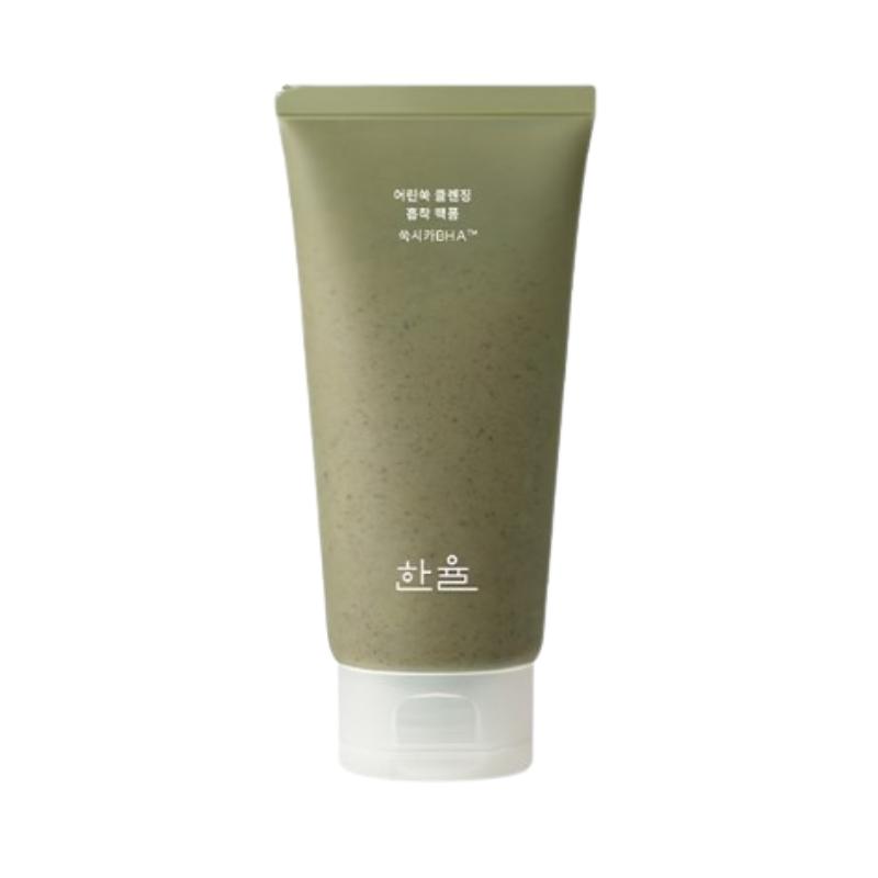 

[K-Beauty] Hanyul Artemisia Cleansing Pack Foam – Korean Mugwort Face Wash & Purifying Clay Pack, Pore Care Cleanser, 120ml 120ml