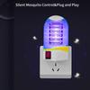 Lampa proti komárům Elektrická LED past na mouchy Zapper Lapač hmyzu Odpuzovač Zapojení do zásuvky Domácí Ložnice Tichá Lampa proti komárům