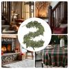 Christmas Cedar Garland Real Touch Winter Pine Garland for Mantle Holiday Atmosphere Props Party Supplies for Front Door Living