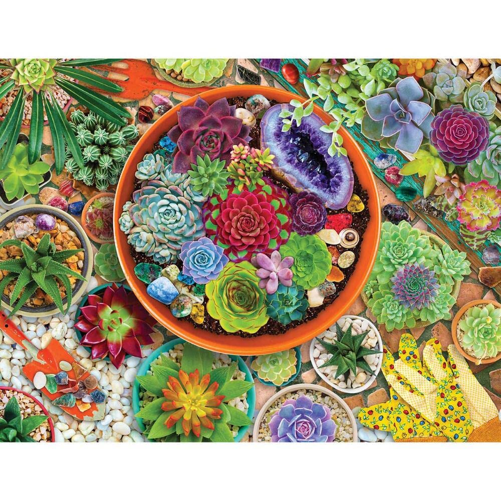 

Пазл Springbok 500 элементов Succulent Garden Сделано в США 500 Multi -