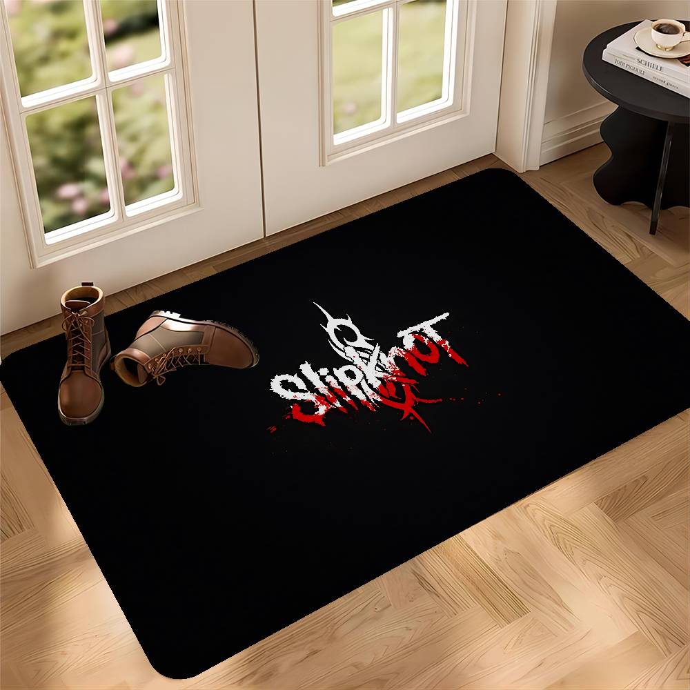 

Band S-slipknot-S Door Mat Washable Non-Slip Living Room Sofa Chairs Area Mat Kitchen Doormat Area Rug 40x60cm