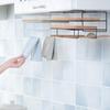 Stainless Steel Double Layer Cabinet Shelf Towel Holder Stand Chopping Board Storage Rack Wall Shelves Hanger