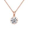 Grace Girl Snowflake Moissanite Necklace