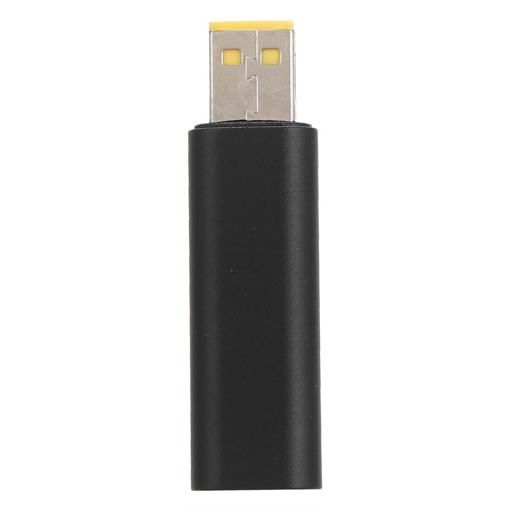 Adapter TypeC Female To Small Tetragonum Mouth Male Straight Converter for Lenovo Laptop PD Charging 12V