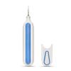 Beauty Device with Facial Skin Scrubber - Blackhead Remover Pore Cleaner Comedones Extractor for Facial Deep Cleansing (Blue)