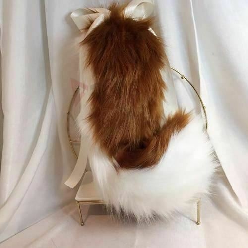 Border Collie Puppy Ears Headband And Tail  Pet Cosplay Pet Play