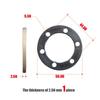 5mm 1.8" Long Replacement Universal Custom Accessories  Drive for Electric Scooter Bicycle