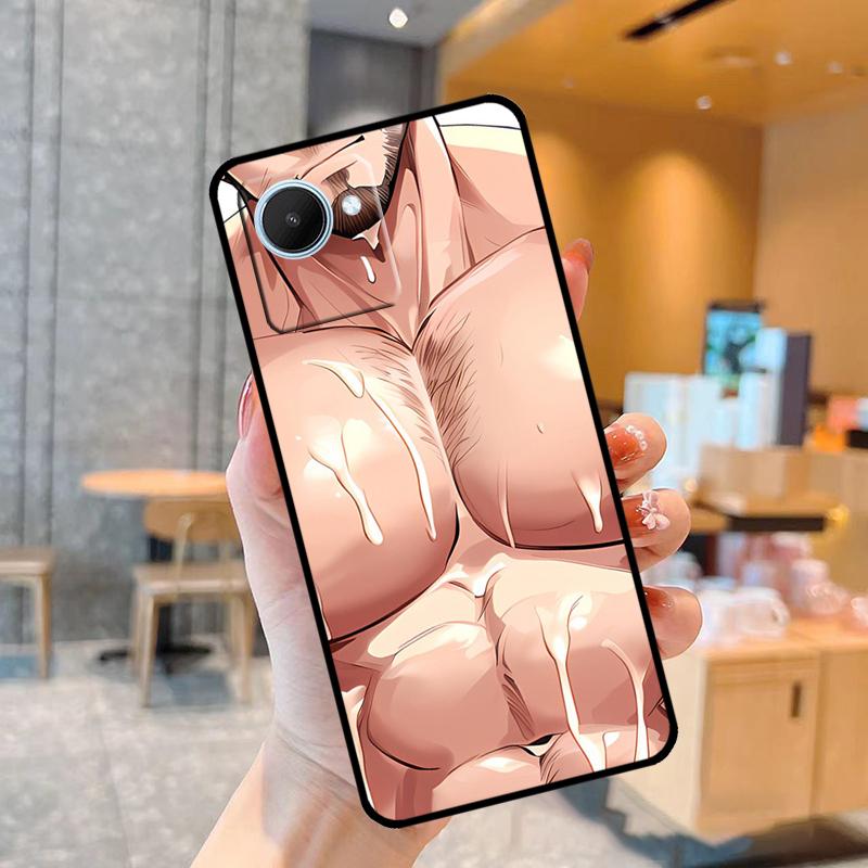 

Чехол для сексуального мускулистого мужчины Himbo для Realme C55 C33 C31 C35 C30 C11 C15 C25s C21Y GT Neo 5 3T 2T 8 9 10 11 Pro Plus Realme GT Neo 2T