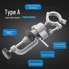 Multifunctional Aluminum Alloy Rotating Bench Vise for Mini Hand Drill & Electric Grinder