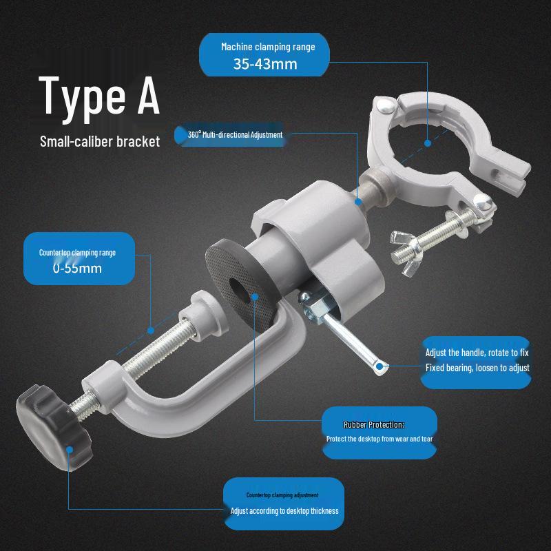 Multifunctional Aluminum Alloy Rotating Bench Vise for Mini Hand Drill & Electric Grinder