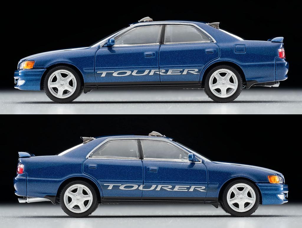 TOMYTEC Tomica Limited Vintage Neo Toyota Chaser Tourer S Navy Blue 1998 Model 1/64 LV-N224d 2.5 (Finished Product)