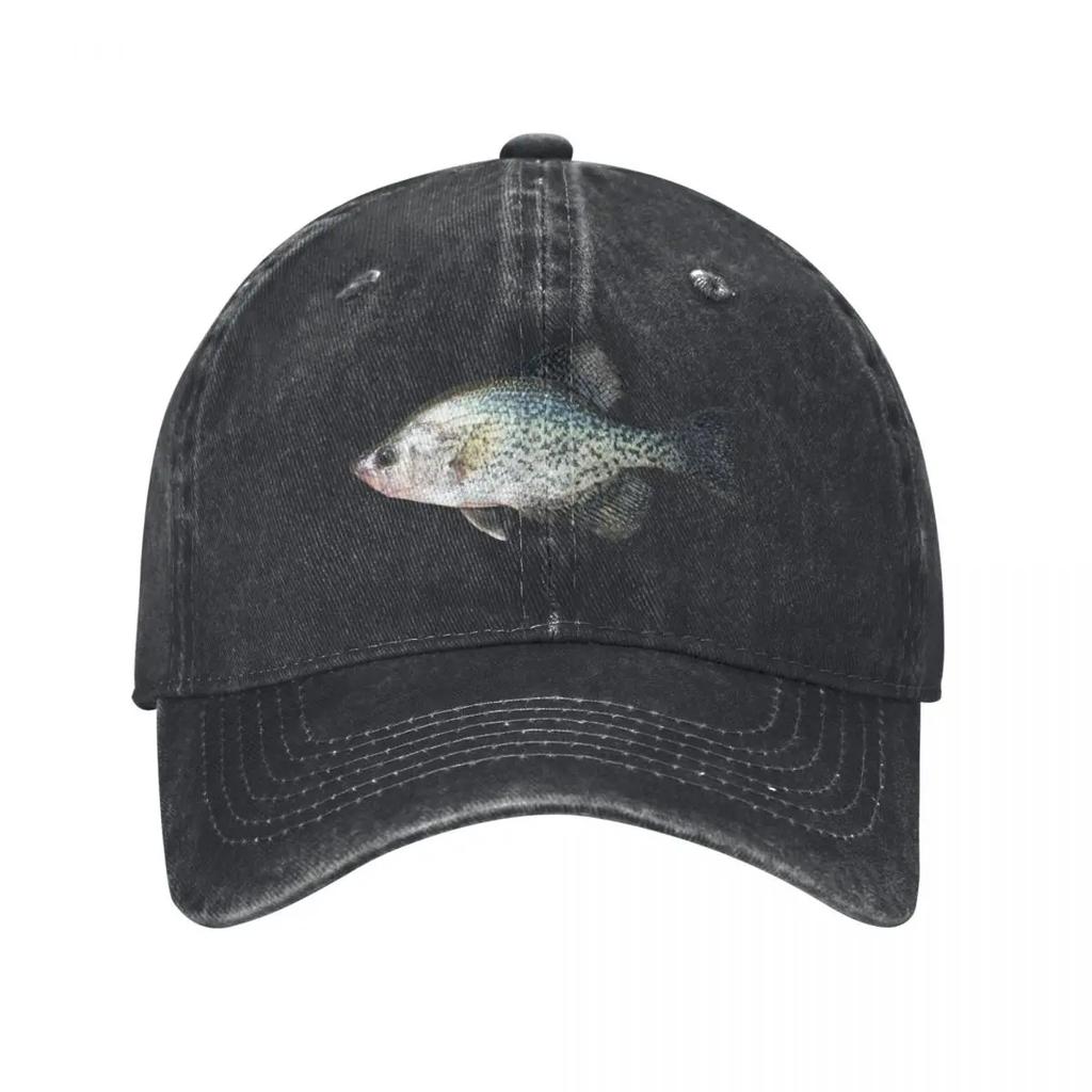 Mr Crappie Baseball Cap Christmas Hat Golf Hat Thermal Visor dad hat For Unisex Womens