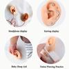 Acrylic Earring Display Stand with Soft Silicone Ear Model Jewelry Display and Storage