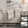 Handun Retractable Stainless Steel Suction Cup Towel Rack