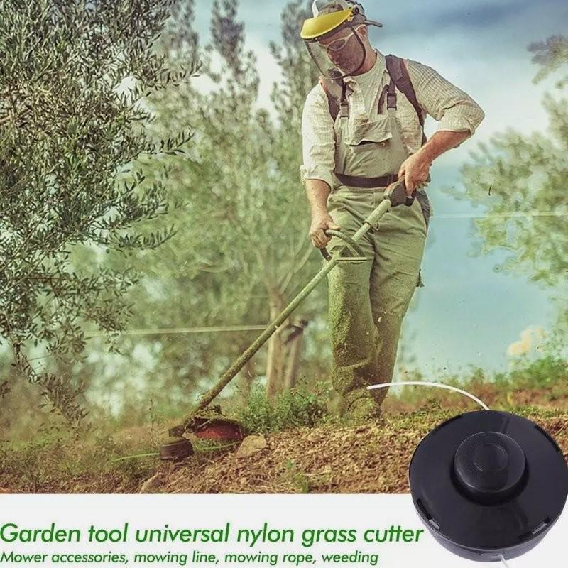 Universal Petrol Trimmer Head Replacement Strimmer Bump Feed Line Cutter Spool