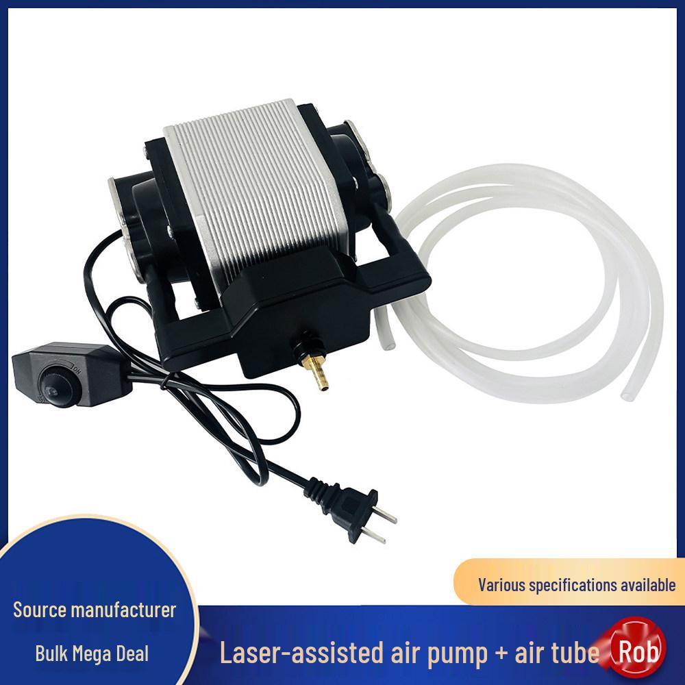 Laser Engraver Air Assist Pump: 16W/40W/80W Compressor Accessories Other