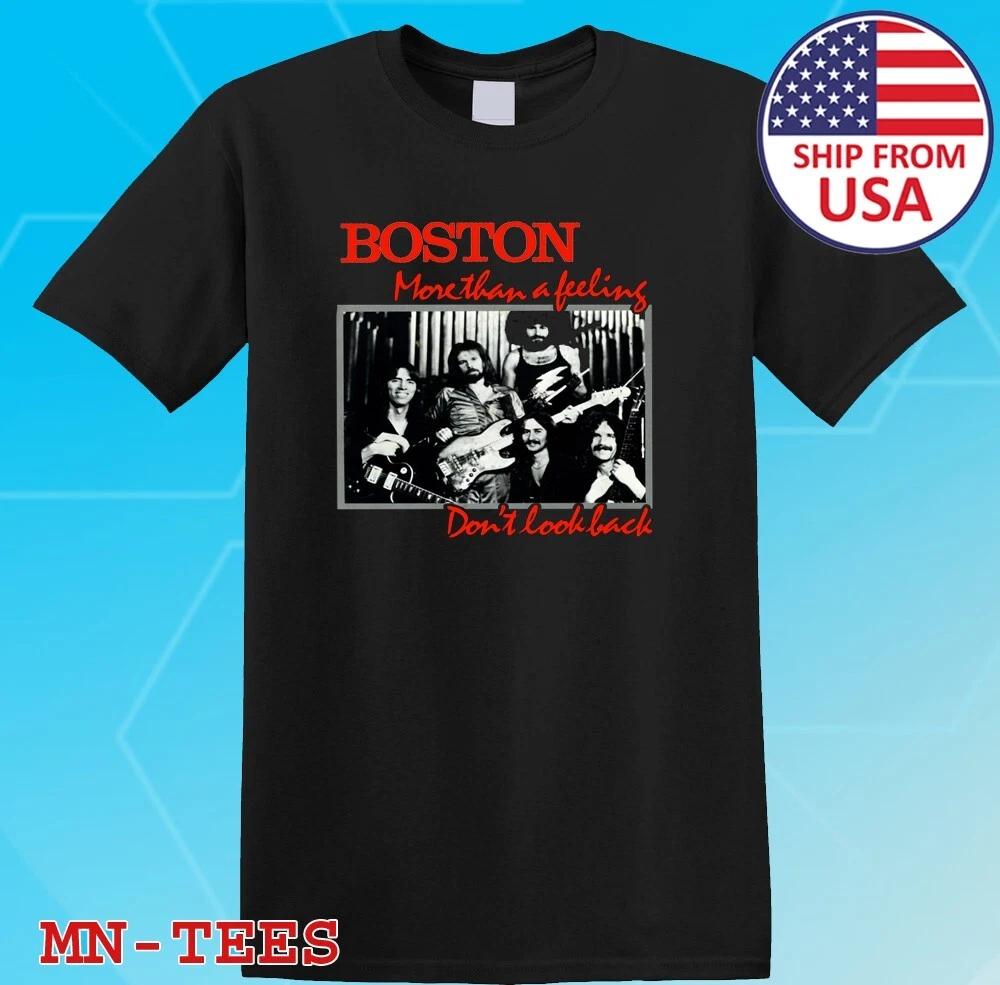 BOSTON More Than A Feeling Black Size S-5XL M