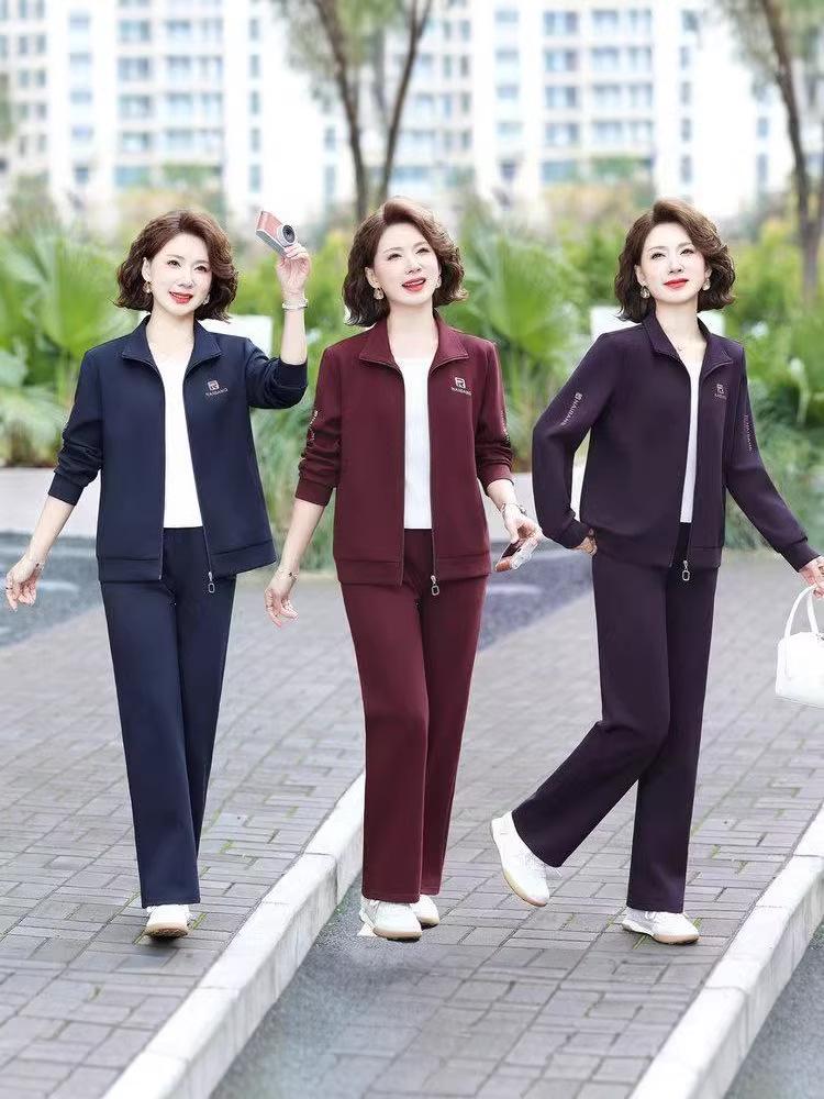 

Women s Breathable Three-Piece Running Suit - New 2026 Spring/Autumn Fitness Set 5XL (145-155 cm)