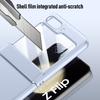 For Galaxy Flip5 5G Luxury Leather Tempered Glass Film Case for Samsung Galaxy Z Flip 5 Flip5 Hinge Protection Cover Capa