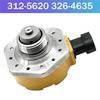 Authentic Electronic Solenoid Valve Complete For Caterpillar 320D Fuel Pump 326-4635 C6.6 C6.4 For PERK / CAT 1106 312-5620