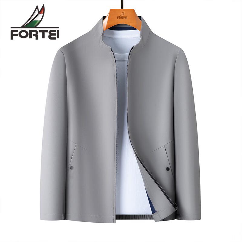 Men s Crisp & Easy Care Stand Collar Jacket 52