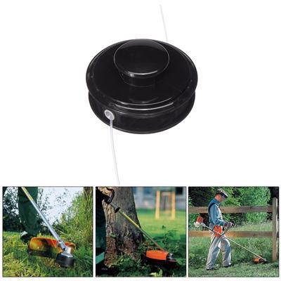 Universal Replacement Trimmer Head Durable Nylon Line Spool for Grass String Trimmer Lawnmower Gardening Tool