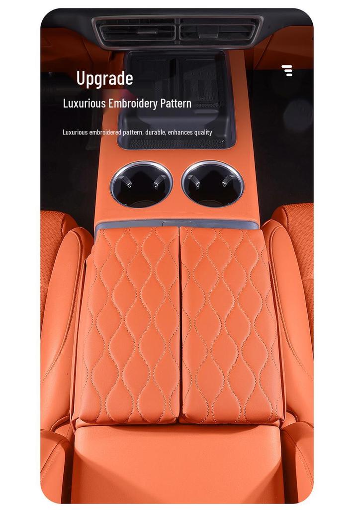 Hao Bo HT GT Console Armrest Heightening Pad & Storage Bag with Double Door Protective Cover