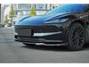 Tesla Model 3 (2019-2025) Front Lip Body Kit with Louvers, Side Skirts, Rear Diffuser, and Tail Wing (Hole-Free Design)