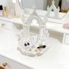 Jewelry Storage Tray with Gothic Arch Pearlescent Design Gothic Themed Jewelry Organizer