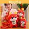 Chinese Zodiac Dragon Plush Toy Mascot Available In Various Sizes Made With High-quality Pp Cotton Lucky Red Color" Characters)