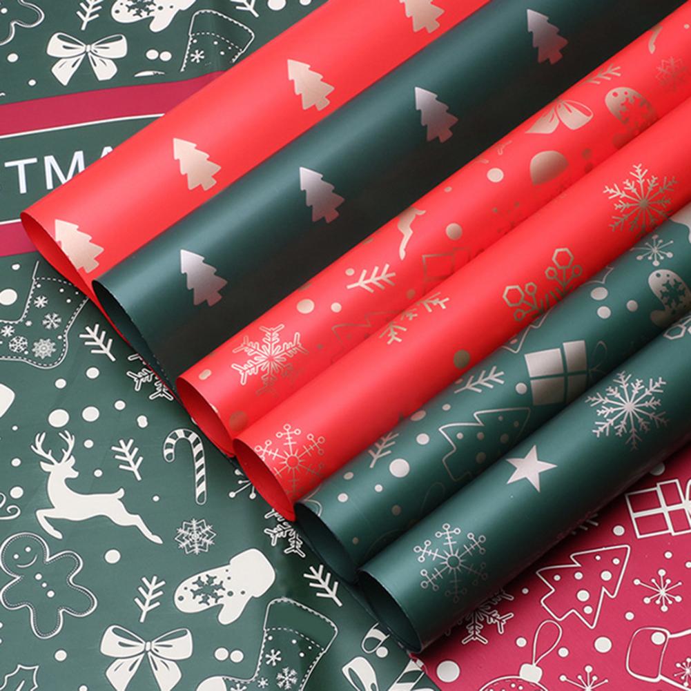 Funny Gift Wrap Christmas Wrapping Paper Set with Festive Patterns for Diy Crafts Presents Holiday Gift Wrap for Friends