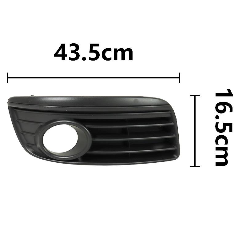 Car Accessories Fog Light Frame Front Bumper Fog Lamp Cover Grille For Volkswagen VW Golf 5 GT 2006-2009 1k0853666AD 1k0853665AD