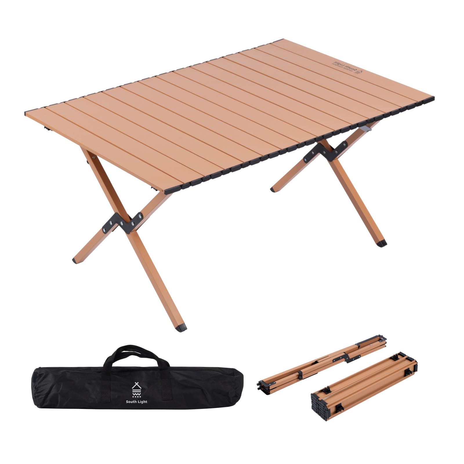 

Tentsu Light Outdoor Table Low Table Folding Lightweight Compact Leisure Table Top Wide Folding Table Outdoor Sports Day BBQ Picnic Camping Equipment